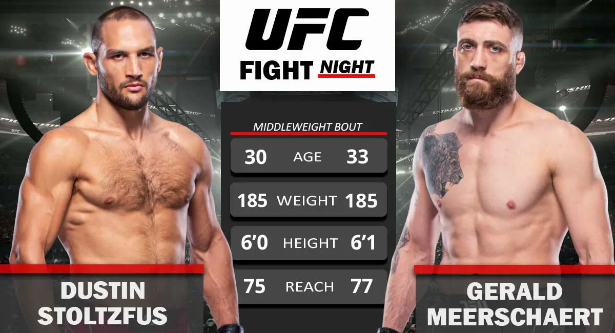 Dustin Poirier vs Gerald Meerschaert UFC Fight Night 2021