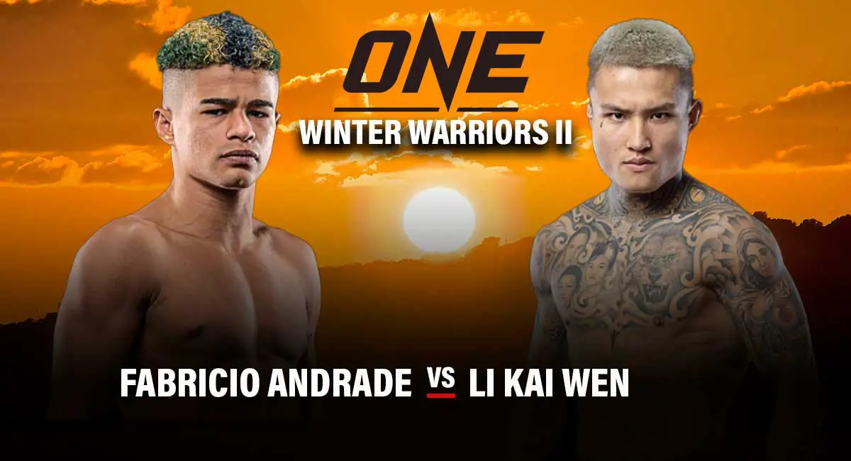 Fabricio Andrade vs Li Kai Wen Winter Warriors