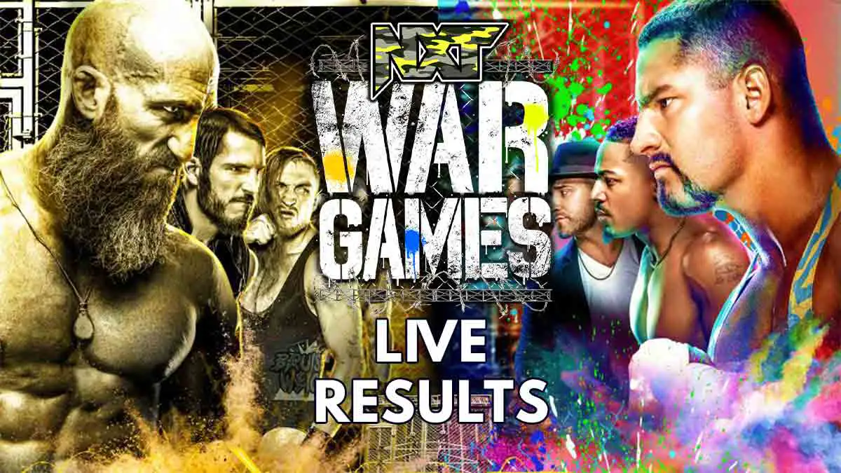 WWE NXT WarGames 2021 Results