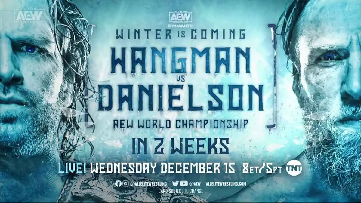 Page vs Bryan AEW Winter is Coming 2021