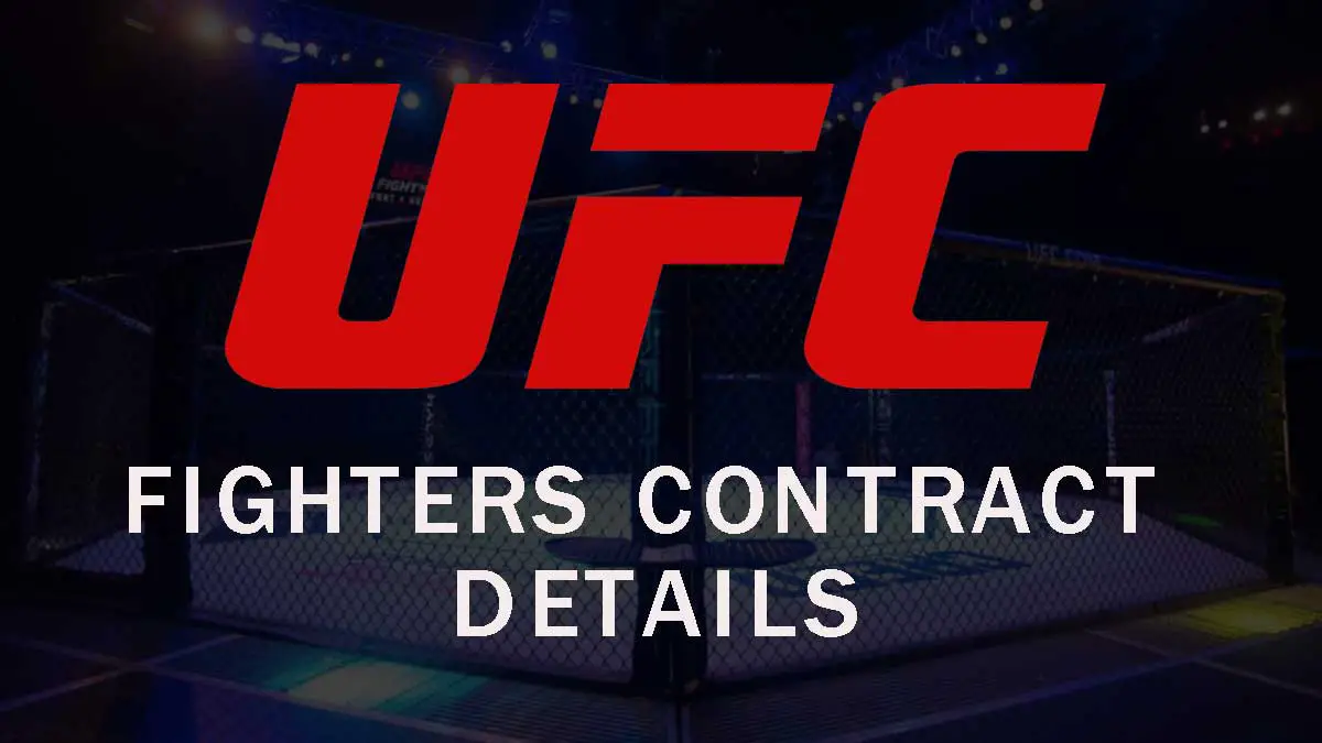 UFC Contract final details