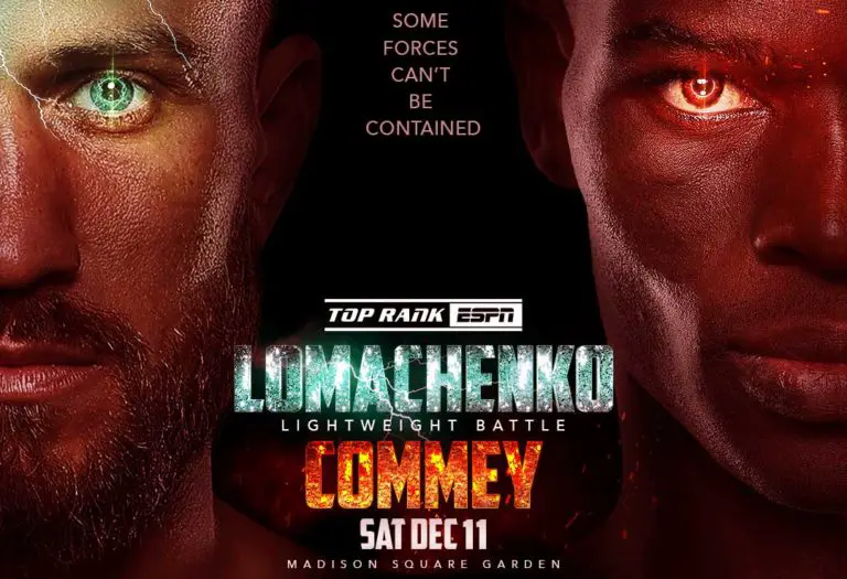 Lomachenko vs Commey: Date, Card, Tickets, How To Watch & More