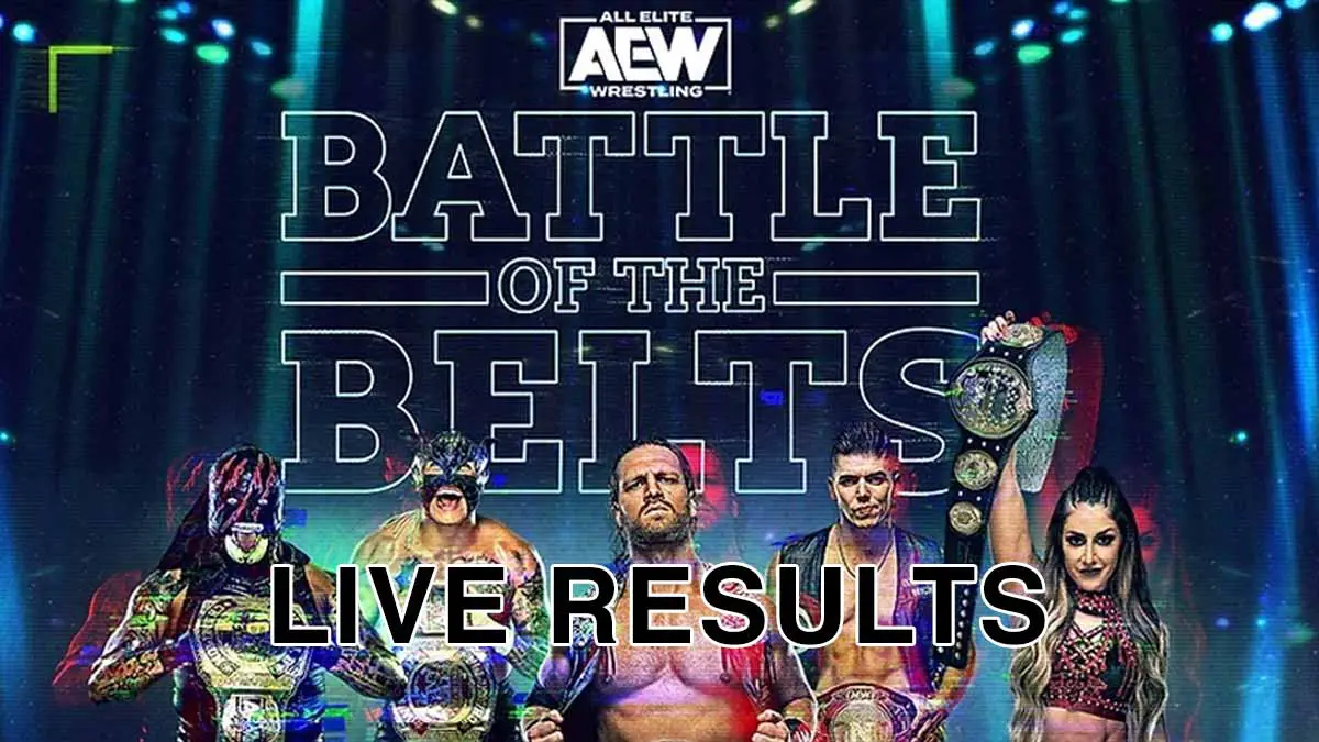 AEW Battle of the Belts 2022 Results