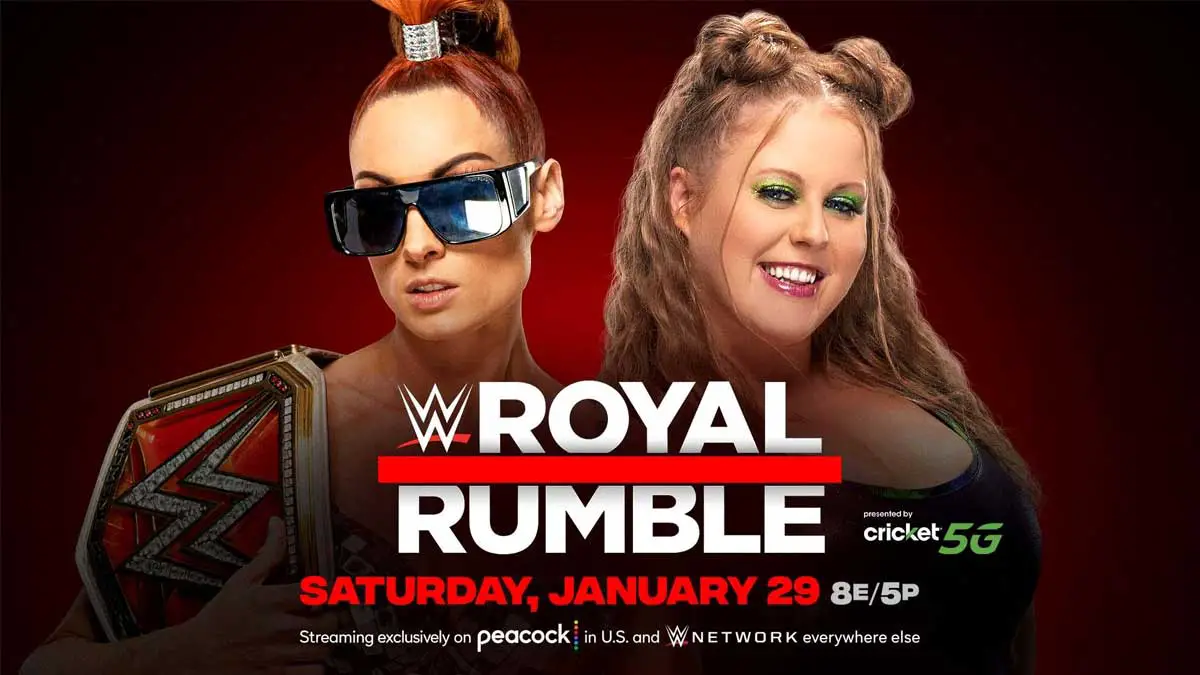 Becky Lynch vs Doudrop WWE Royal Rumble 2022