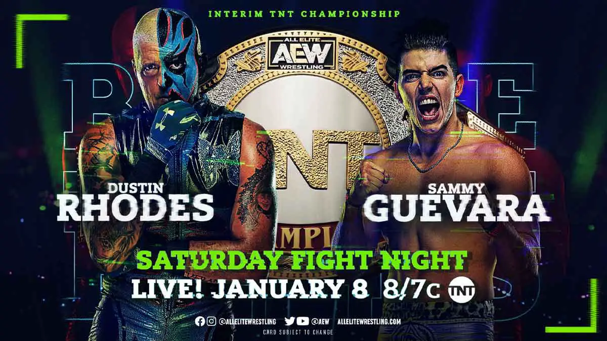 Dustin Rhodes vs Sammy Guevara at AEW Battle of the Belts 2022