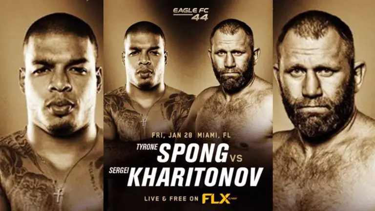 Eagle FC 44: Spong vs Kharitonov: Results, Card, Live Streaming