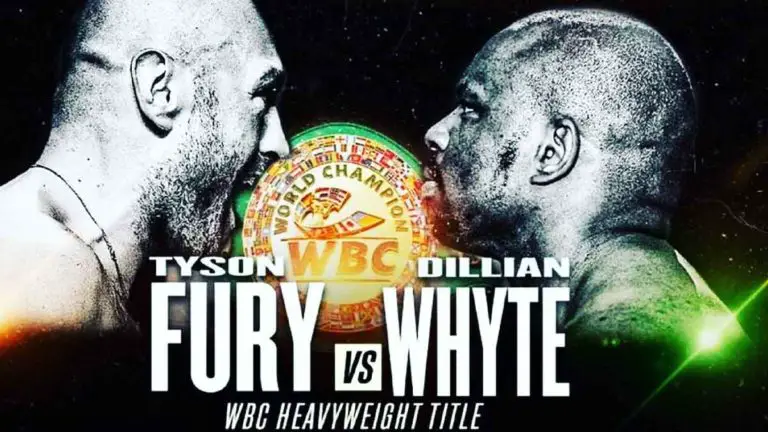 Tyson Fury vs Dillian Whyte Announced for April 23 at Wembley