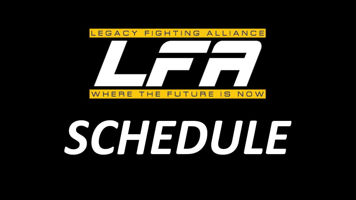 LFA Schedule Poster