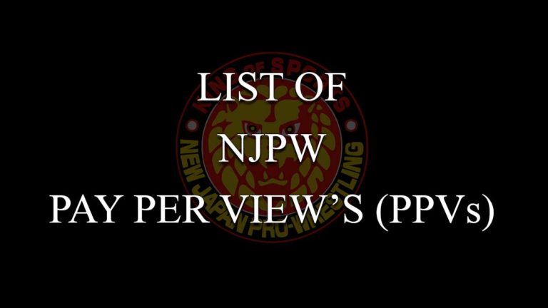 NJPW Schedule 2024: List of Upcoming Events
