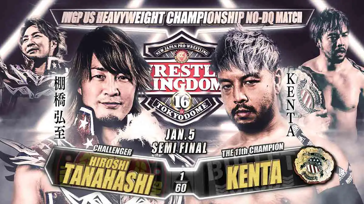 NJPW Wrestle Kingdom 16 Night 2 Results