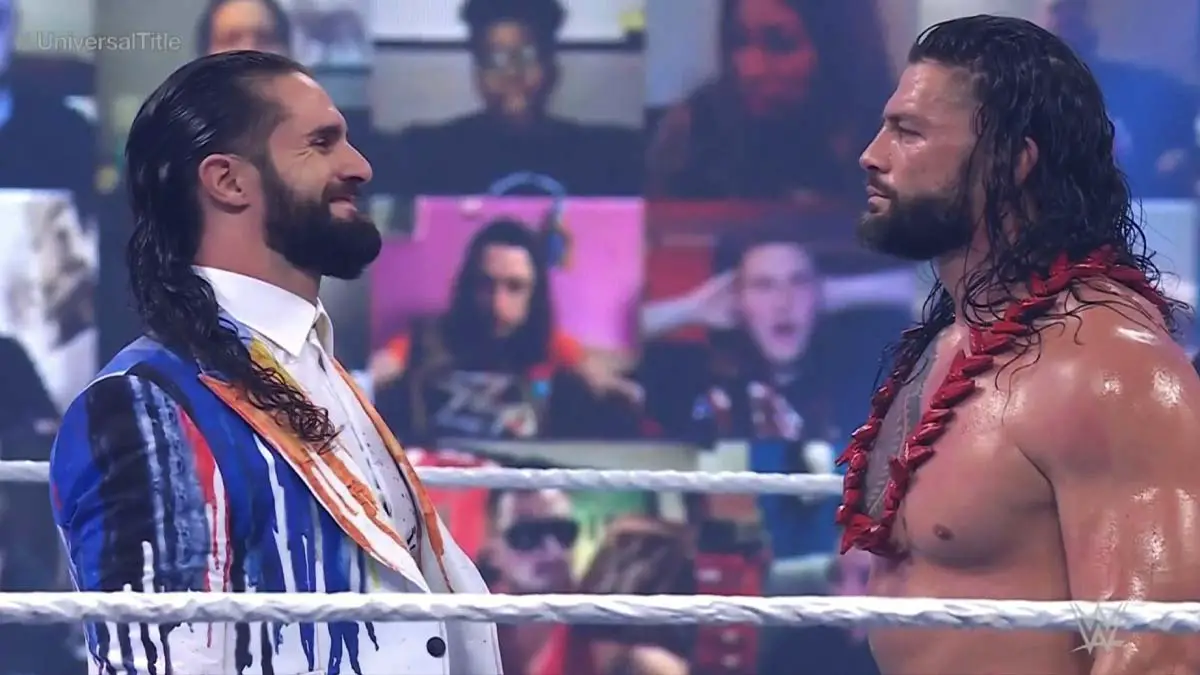 Reings vs Rollins WWE Royal Rumble