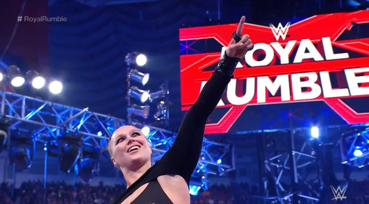 Ronda Rousey Royal Rumble 2022