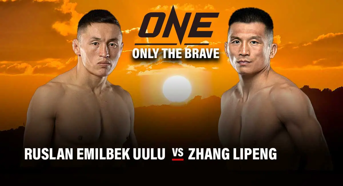 Ruslam Emilbek Uulu vs Zhang Lipeng One Championship Only The Brave