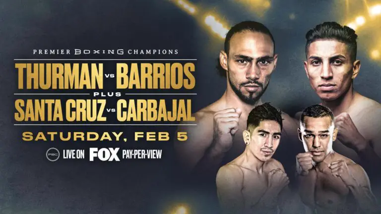 Keith Thurman vs Mario Barrios Live Results – Play by Play Updates