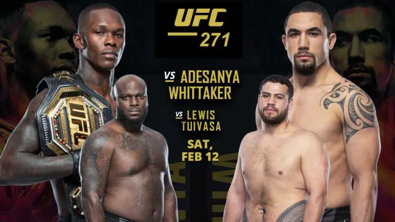 UFC 271 Adesanya vs Whittaker II: Card, Tickets, Date, Start Time