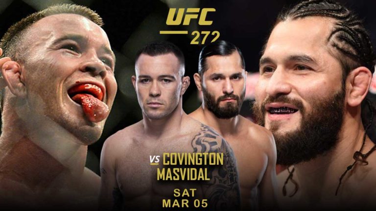 UFC 272: Covington vs Masvidal Card, Tickets, Date, Time, Location