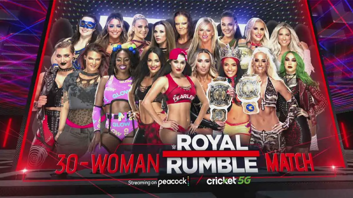 WWE Women entrant Royal rumble 2022