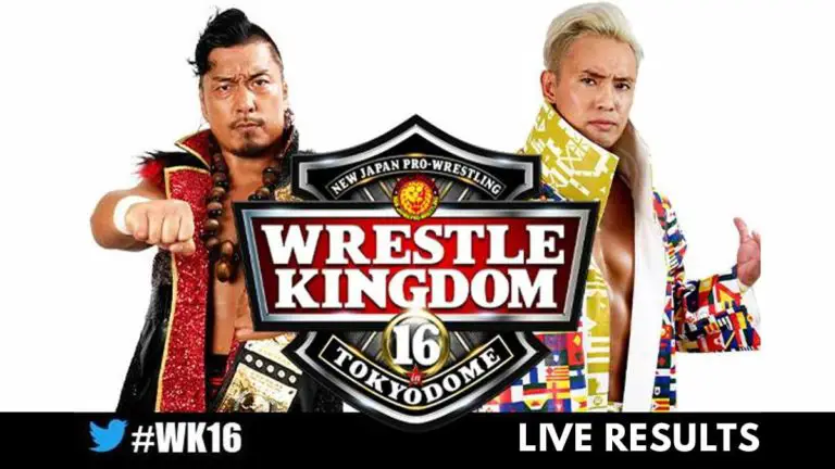NJPW Wrestle Kingdom 16 Night 1 Results: Takagi vs Okada Live Blog