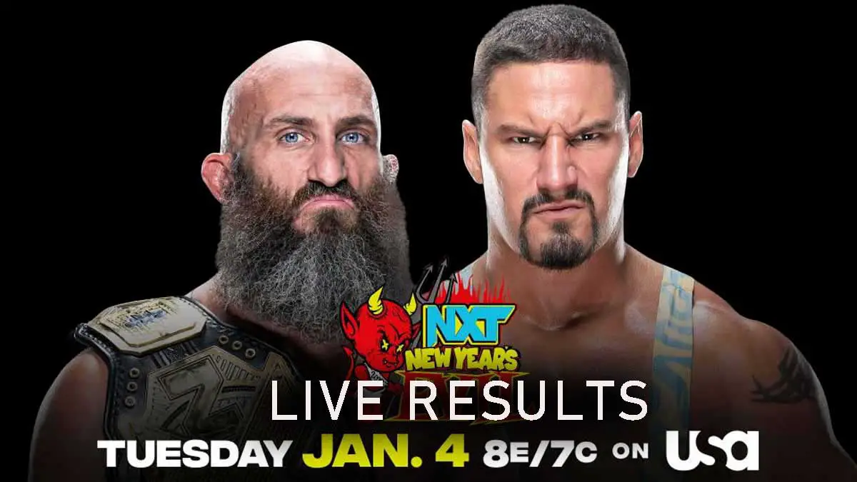 nxt nEW yEARS 2022 EVIL LIVE RESULTS