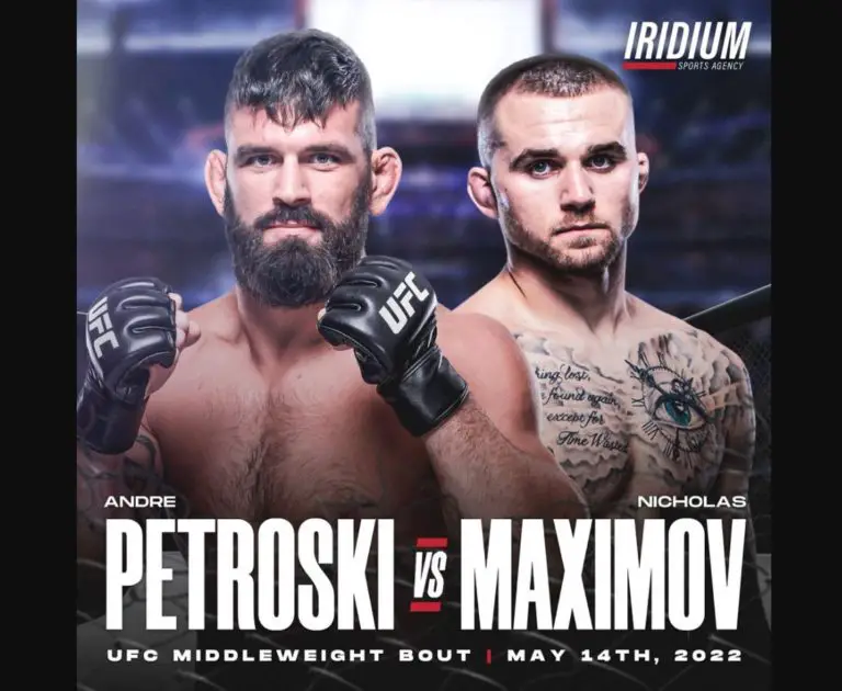 Nick Maximov vs Andre Petroski Set to Headline UFC Event in May