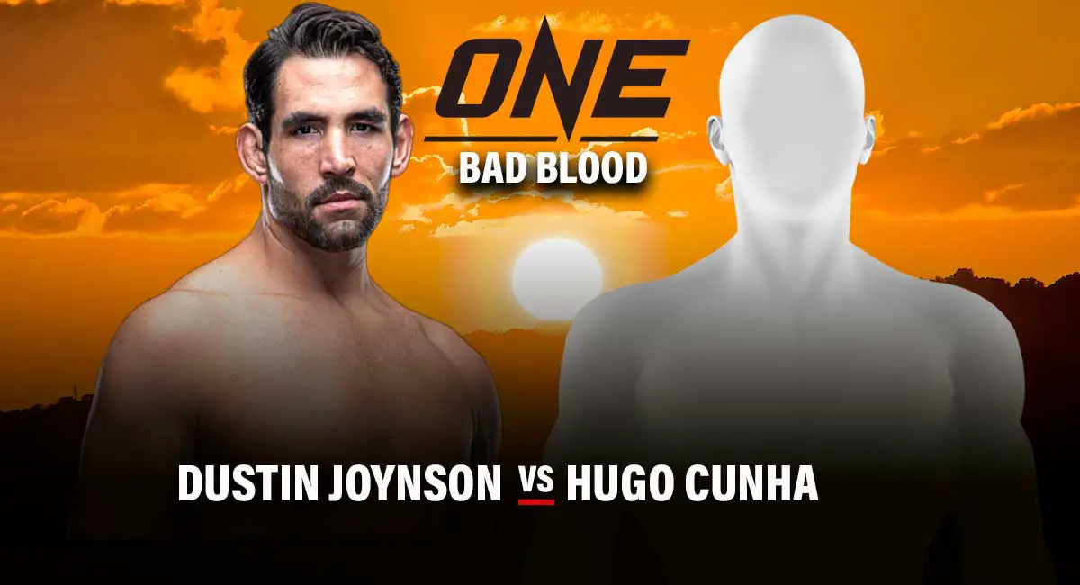 Dustin Joynson vs Hugo Cunha One Championship Bad Blood 