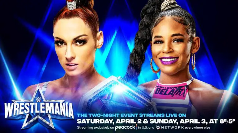 Ronda vs Charlotte, Becky vs Bianca Confirmed Night 1 of WWE WrestleMania 38