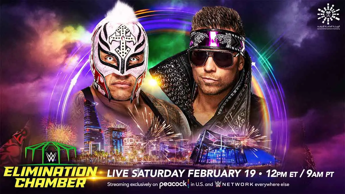 The Miz vs Rey Mysterio WWE Elimination Chamber