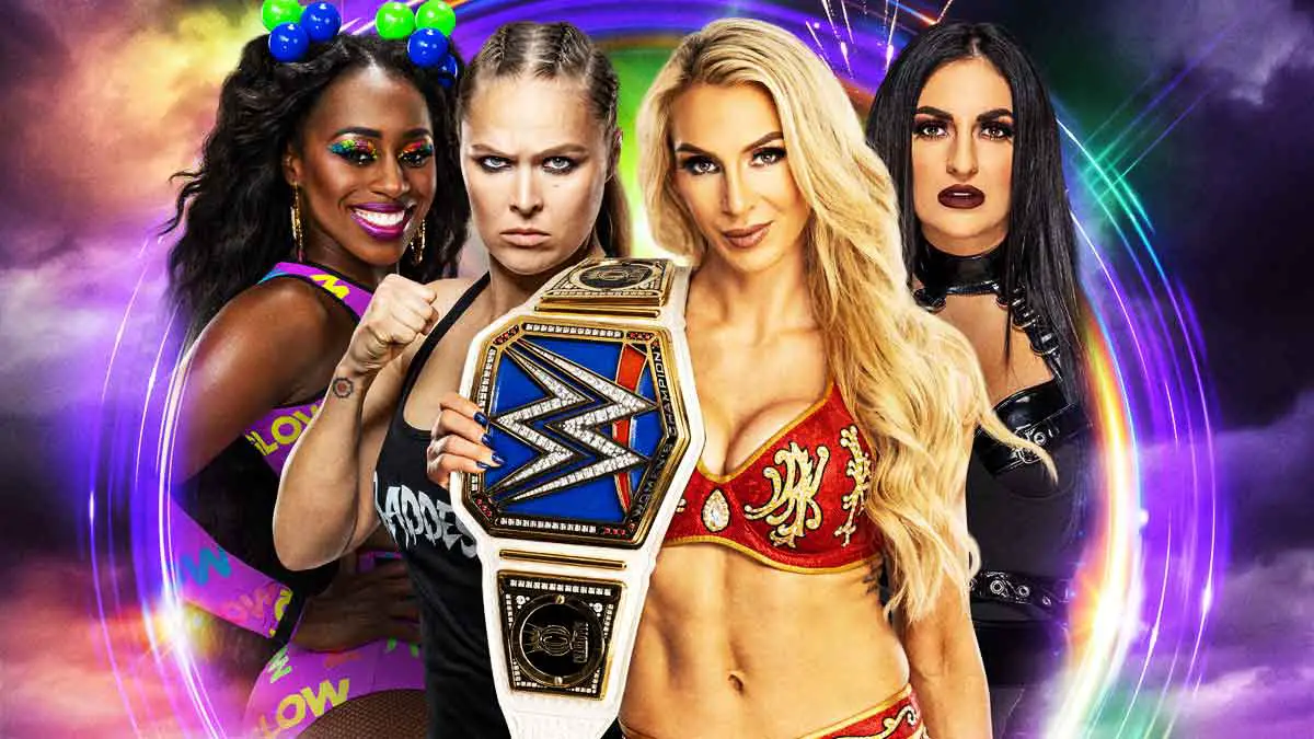 Ronda Rousey Charlotte Flair WWE Elimination Chamber 2022