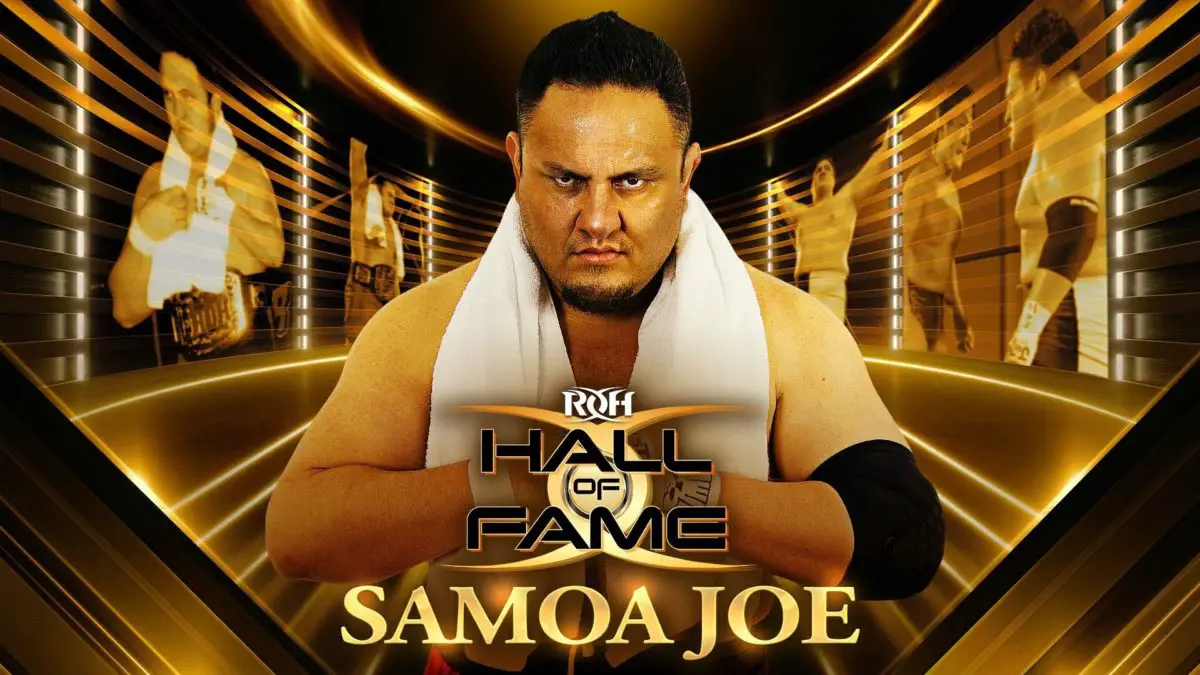 Samoa Joe ROH Hall of Fame 2022