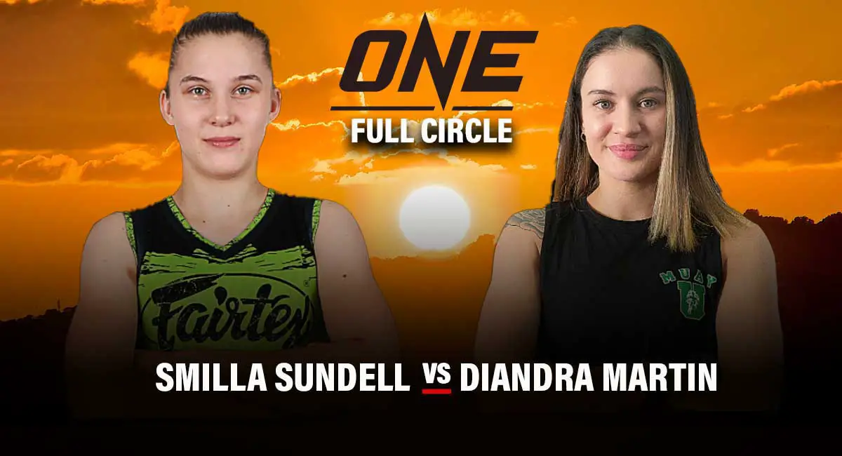 Smilla Sundell vs Diandra Martin One Championship Full Circle 
