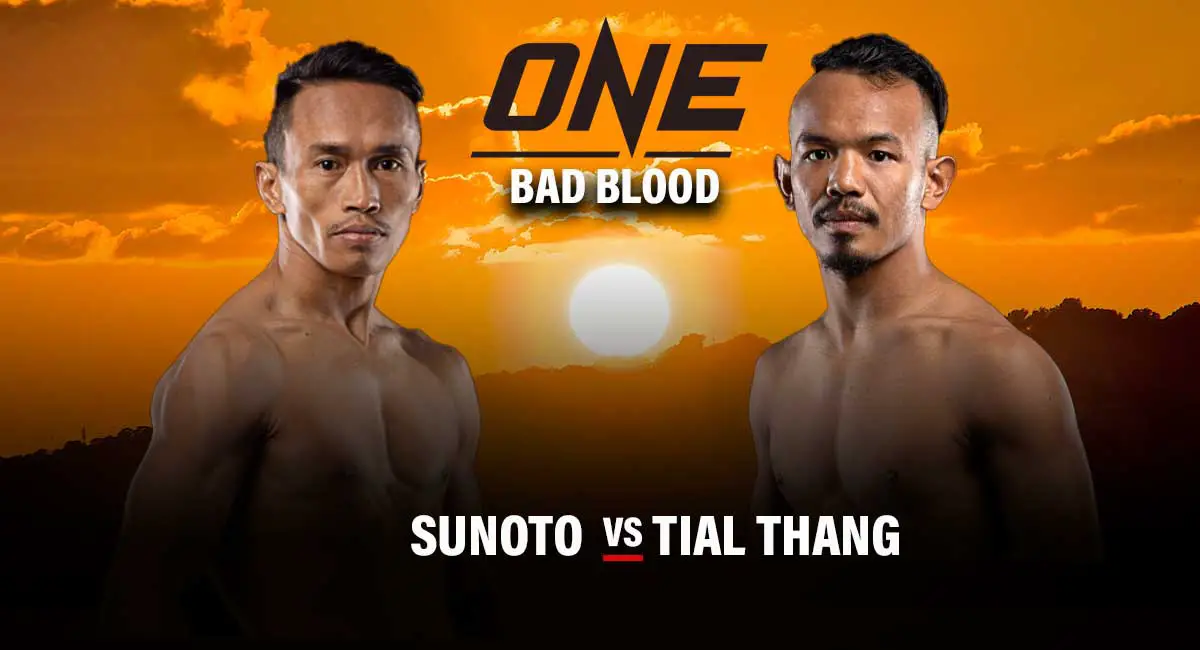 Sunoto vs Tial Thang One Championship Bad Blood