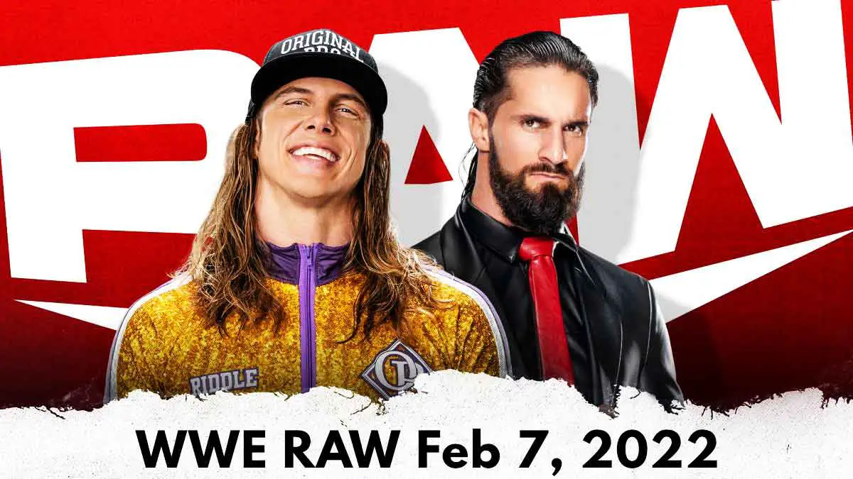WWE RAW 7 February 2022