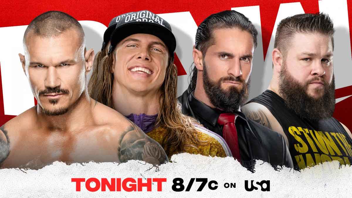 WWE RAW 21 February 2022