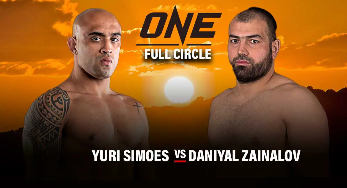 Yuri Simoes vs Daniyal Zainalov One Championship Full Circle