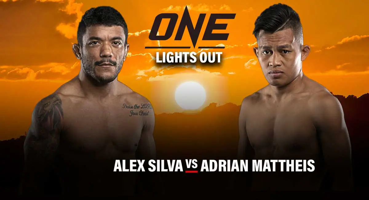 Alex Silva vs Adrian Mattheis One Championshp Lights Out