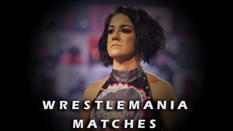 List of Bayley WrestleMania Matches & Win-Loss Record