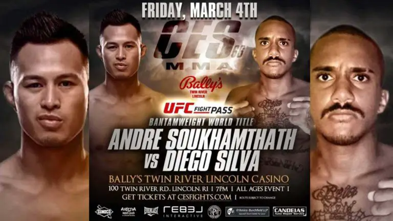 CES MMA 66: Soukhamthath vs Silva Results, Card, Date, Time