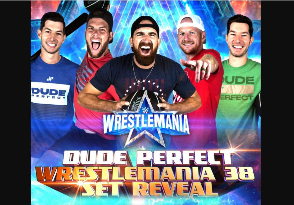 Dude Perfect to Reveal WrestleMania 38 Set