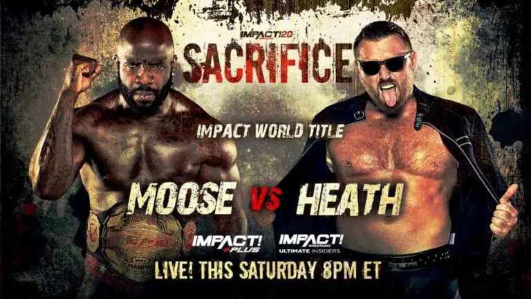 IMPACT Sacrifice 2022 Live Results & Updates: Moose vs Heath