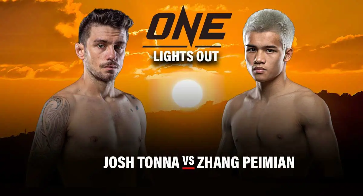 Josh Tonna vs Zhang Peimian One Championhip Light Out 2022