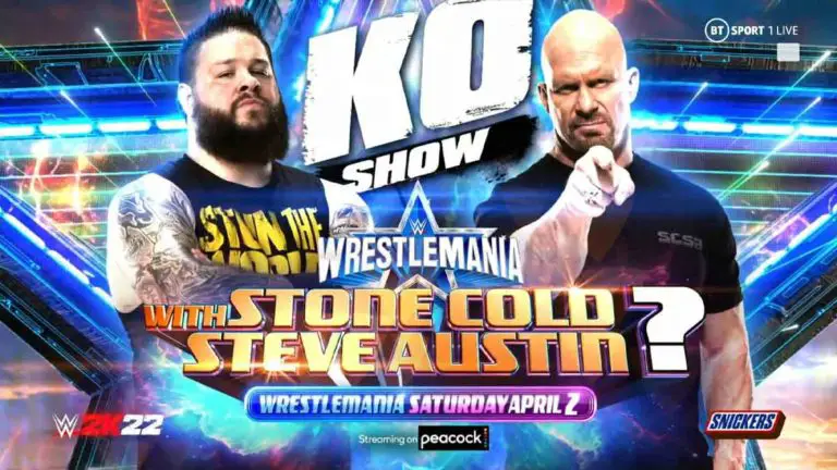 Kevin Owens Invites Steve Austin at KO Show WrestleMania Edition
