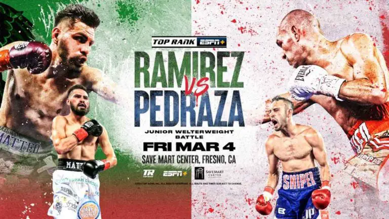 Jose Ramirez vs Jose Pedraza Top Rank Results, Card, Streaming Link