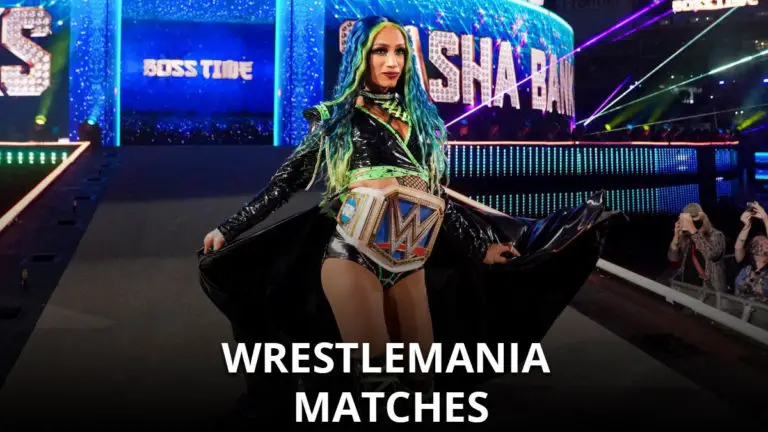 Sasha Banks Wrestlermania Matches