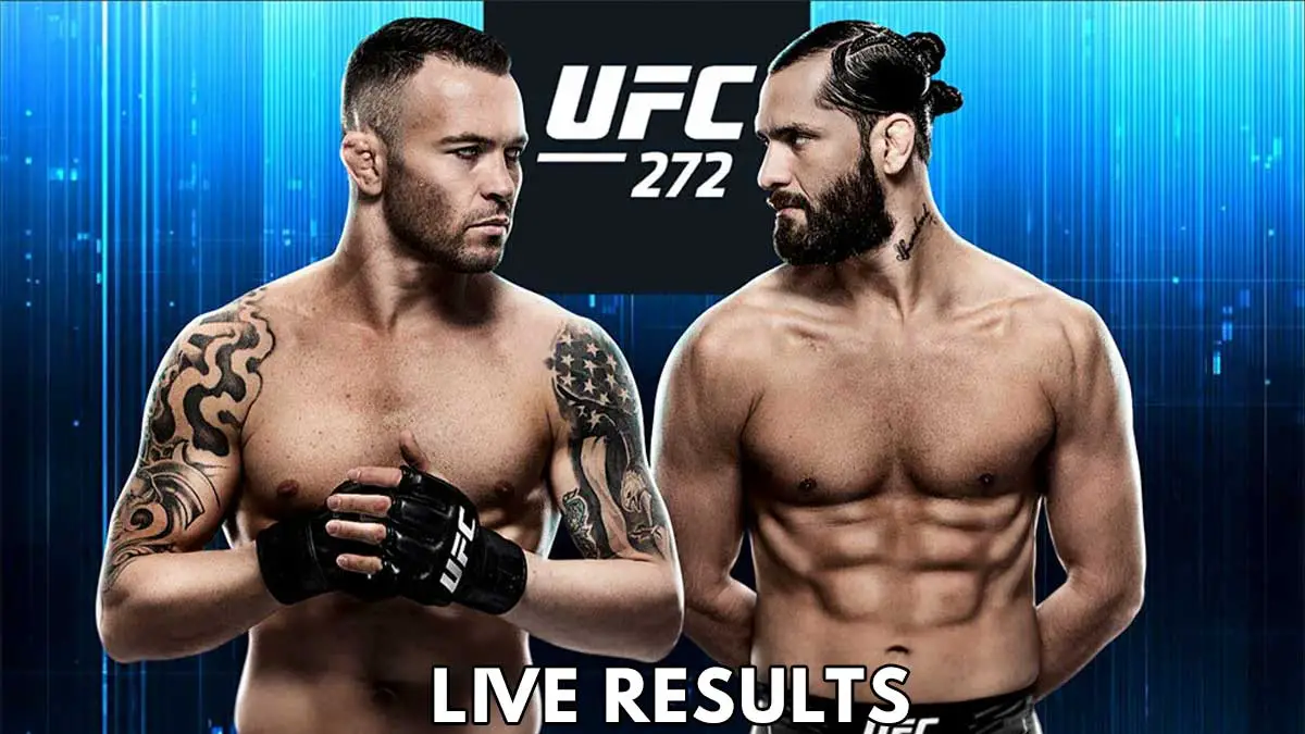 UFC 272 Results