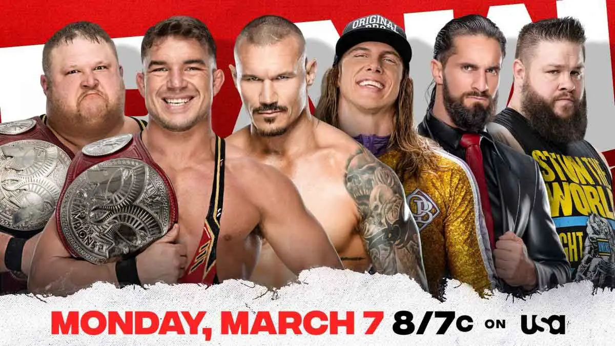 WWE RAW March 7 2022