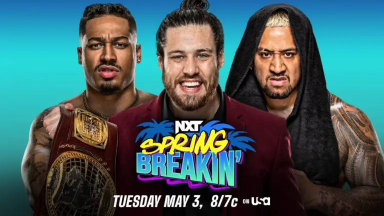 WWE NXT Spring Breakin’ Announced, Two Title Matches Confirmed
