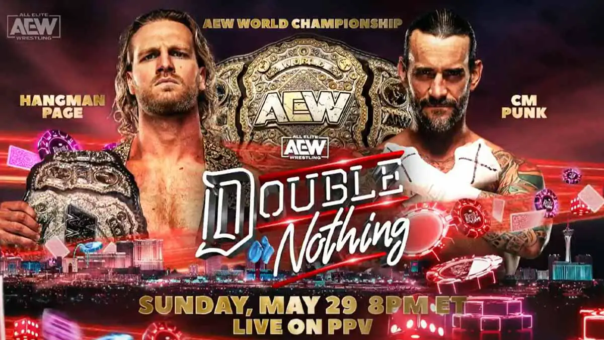 Adam Page vs CM Punk AEW Double or Nothing