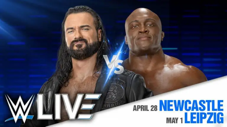 McIntyre vs Lashley, Charlotte vs Sasha to Headline WWE UK Live Tour