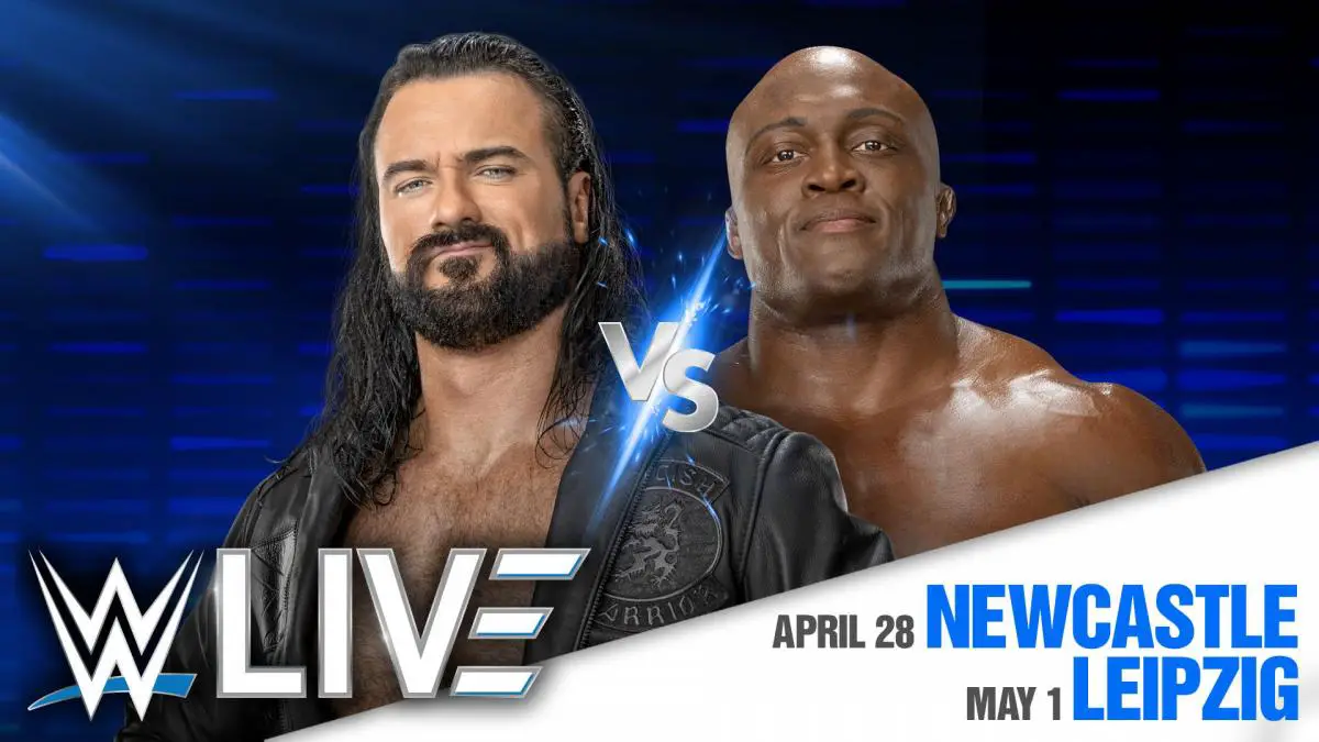 Drew McIntyre vs Bobby Lashley WWE UK Live Tour