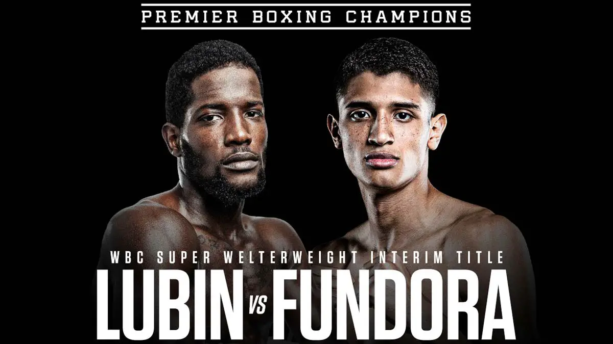 Erickson Lubin vs Sebastian Fundora Poster